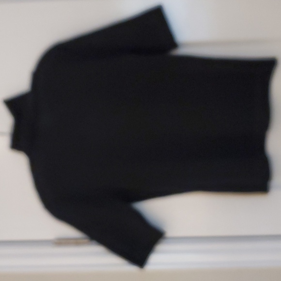 Villager Turtleneck blk w/ tiny sparkles sz S - Picture 3 of 4